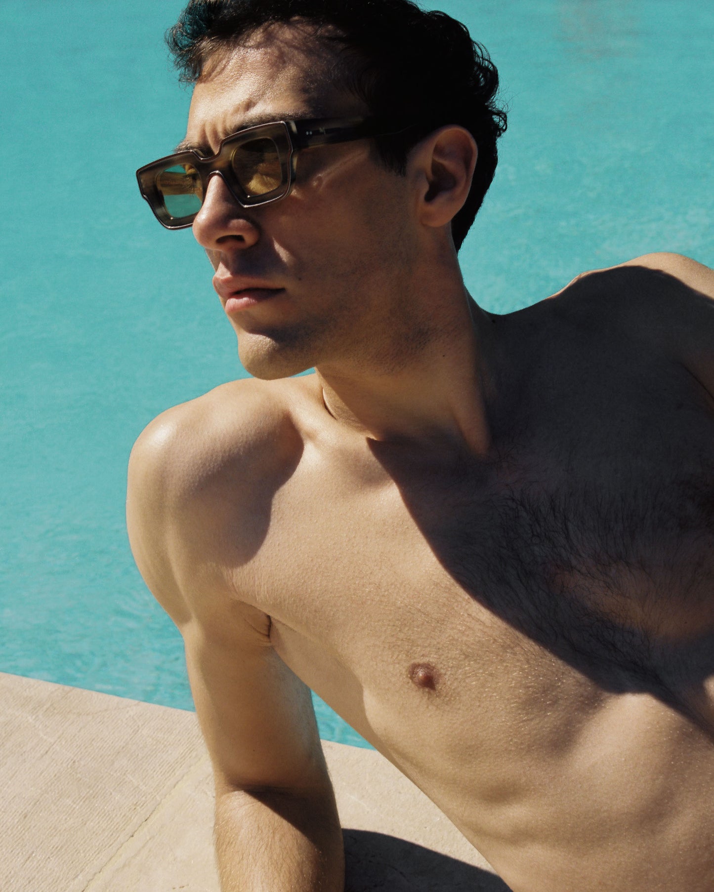 Musu Correos Smoked Wood Luxury Sunglasses
