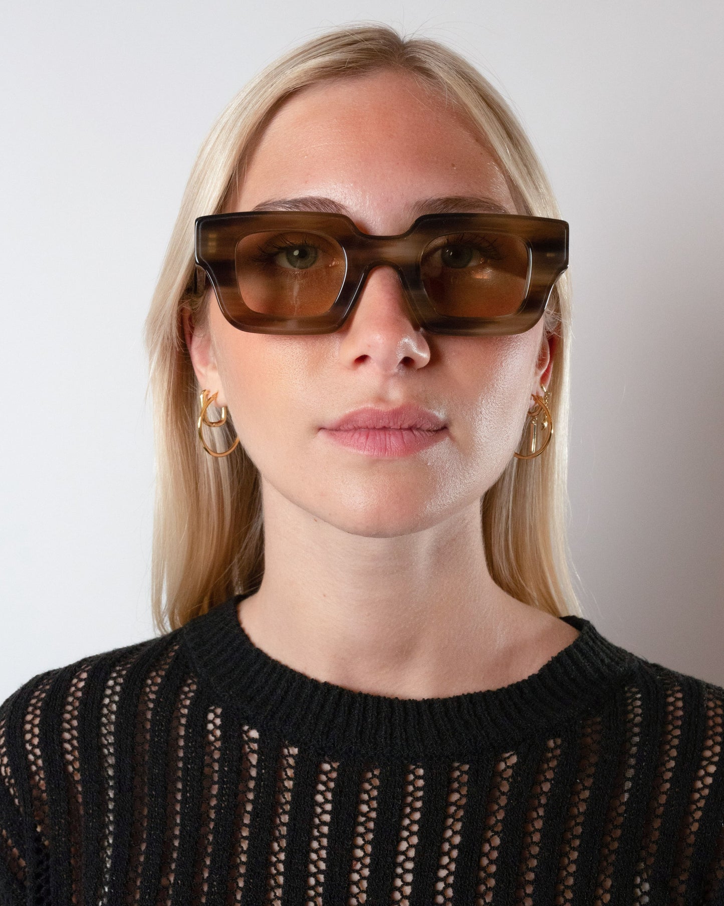 Correos Smoked Wood Luxury Sunglasses