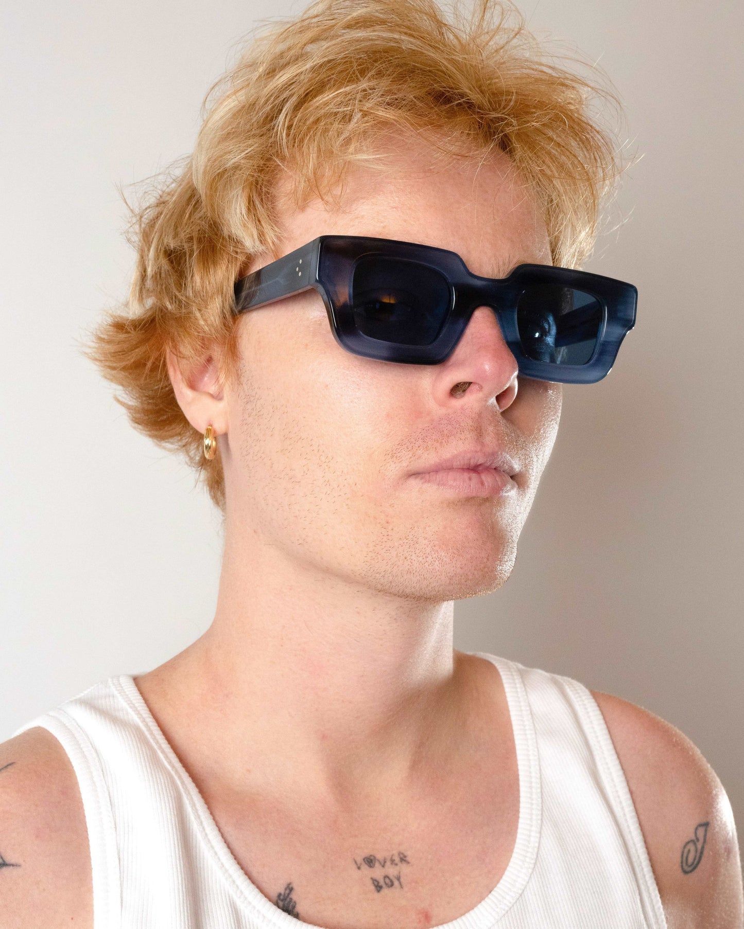 Correos Blue Meteor luxury sunglasses