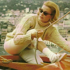 Grace Kelly's Enduring Elegance: A Glimpse into Monaco's Timeless Glamour through Sunglasses