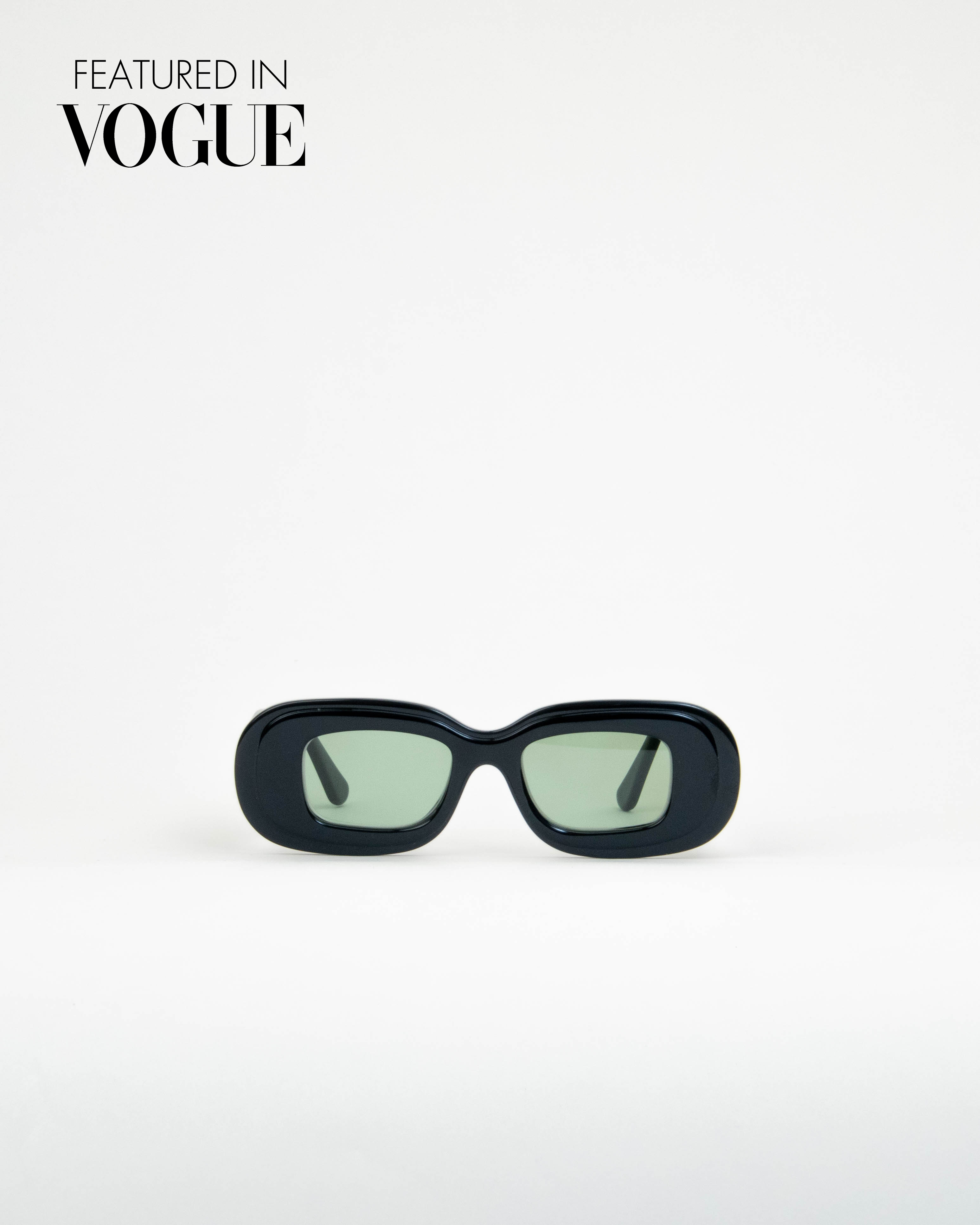 Vision Onyx oval Sunglasses
