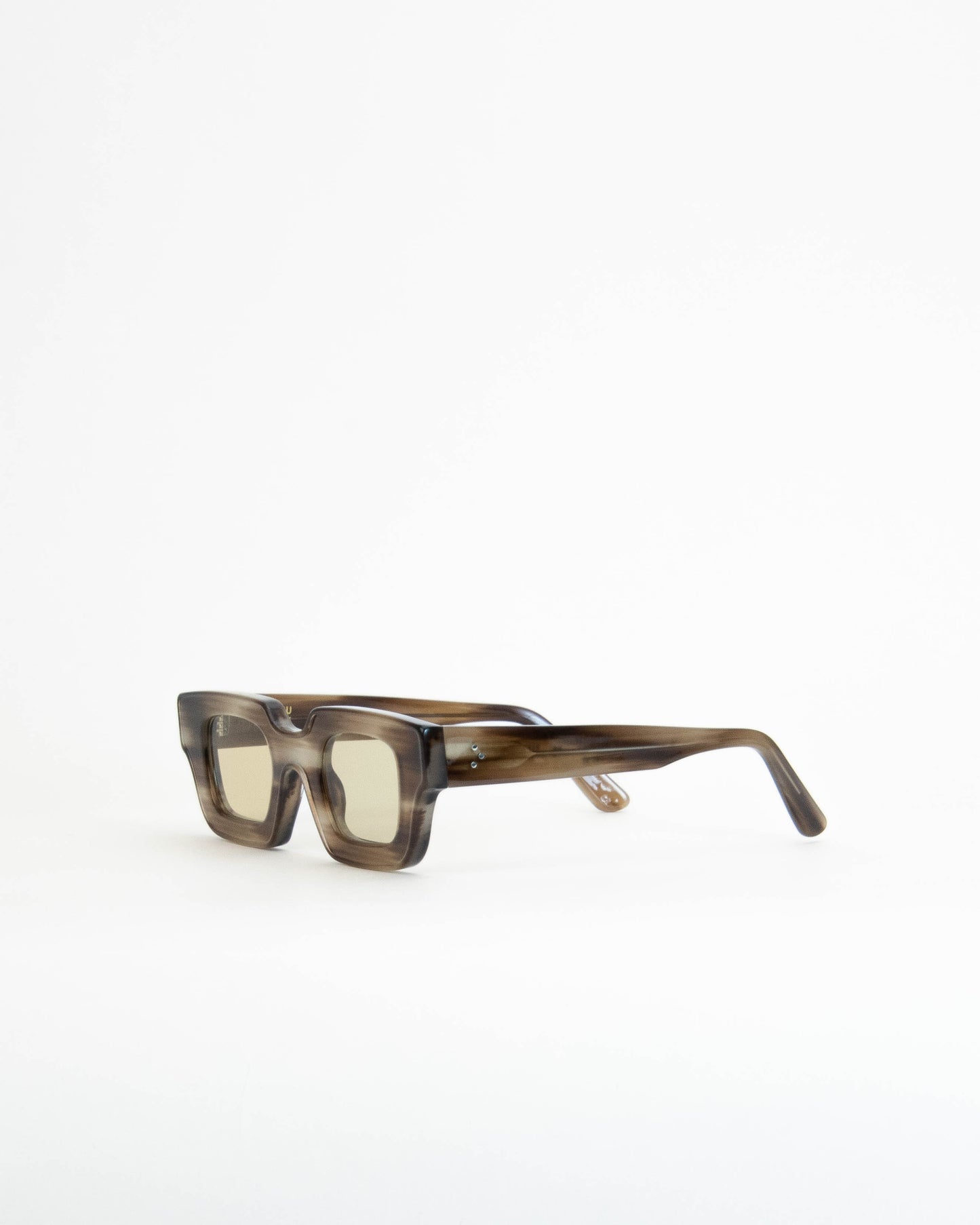 Musu Correos Smoked Wood Luxury Sunglasses