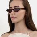 MUSU SCANI SIENA FORME CAT EYE MONTURES ECAILLES 